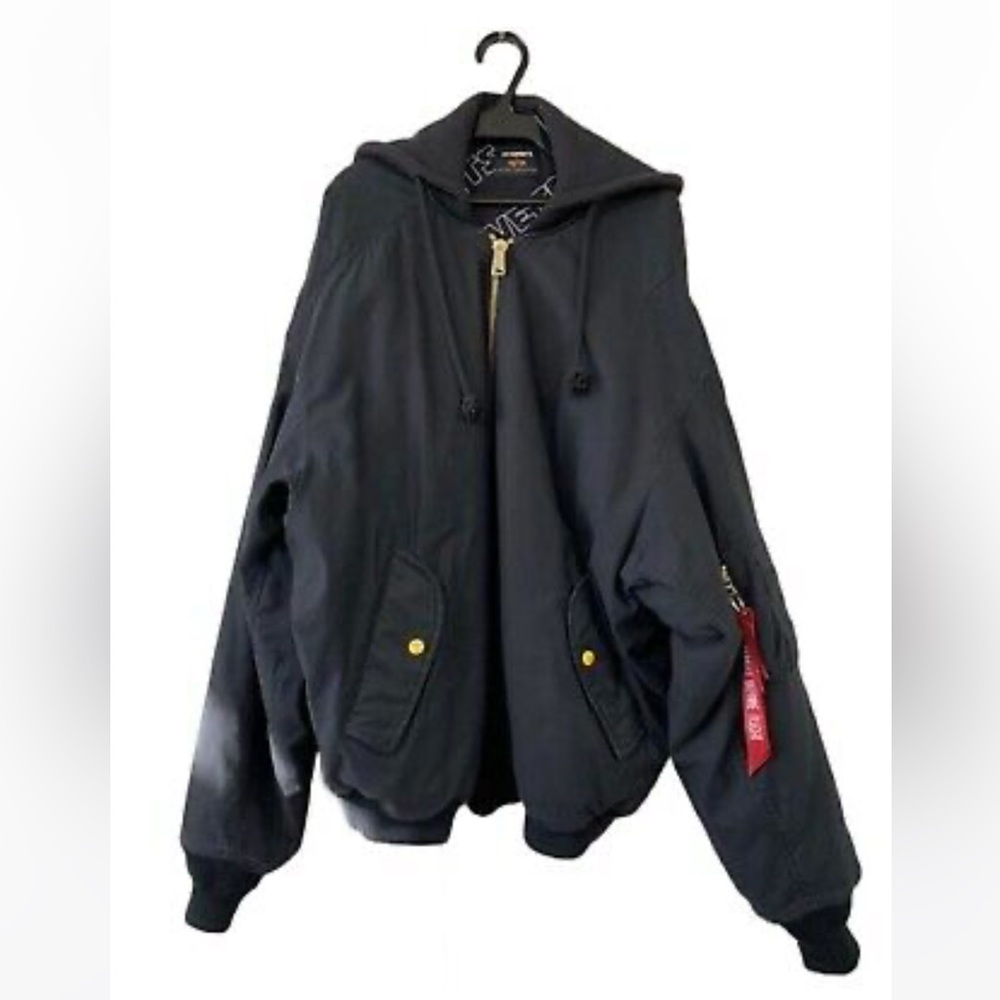 Vetements official reversible bomber jacket OVERSIZED emoji pockets Star Wars XS